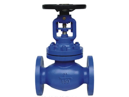 API Flanged Cast Steel Bellows Seal Globe Valve