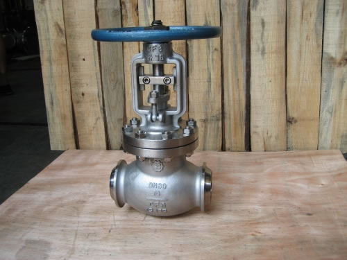 DIN Stainless Steel Welded Globe Valve